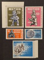 Mexiko 1965 Vor-Olympia 1968 Satz MNH Postfrisch Artefakte