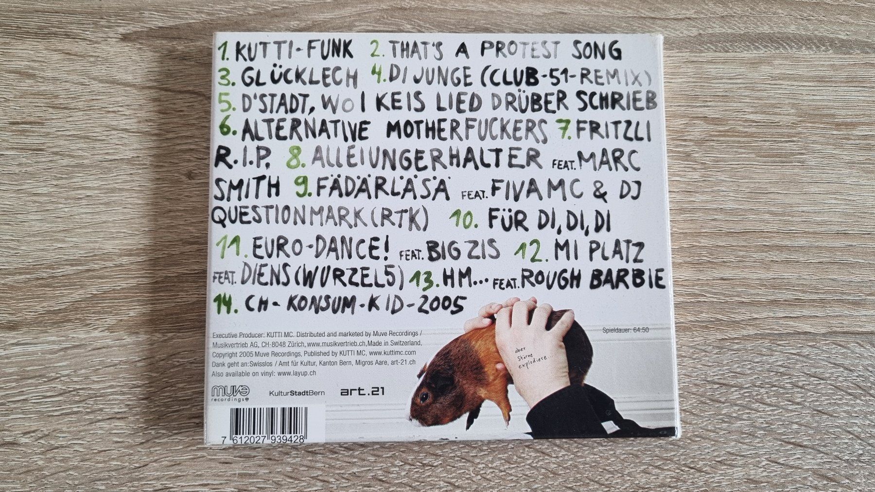 CD: Kutti MC - Jugend & Kultur – Usato da Hagenbuch ZH venduto da lecterr55 2