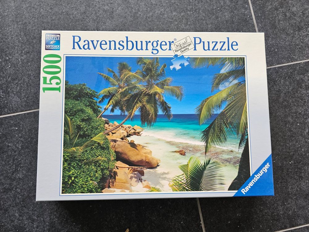 KS Puzzle 1500 Teile „Cottage By The Lake“ – Motiv Landhaus Am See, 85 X 60 Cm