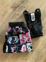 Ärmelloses T-Shirt mit Comic Turnhosen Gr 140