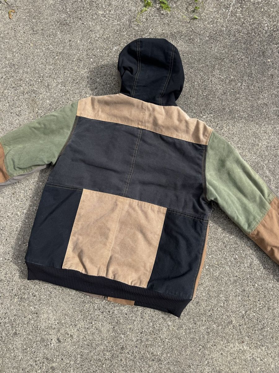 Carhartt Jacken: Vintage Carhartt Patchwork Hooded Jacket M Rare – Gebraucht aus Effretikon von syrrrrre 6
