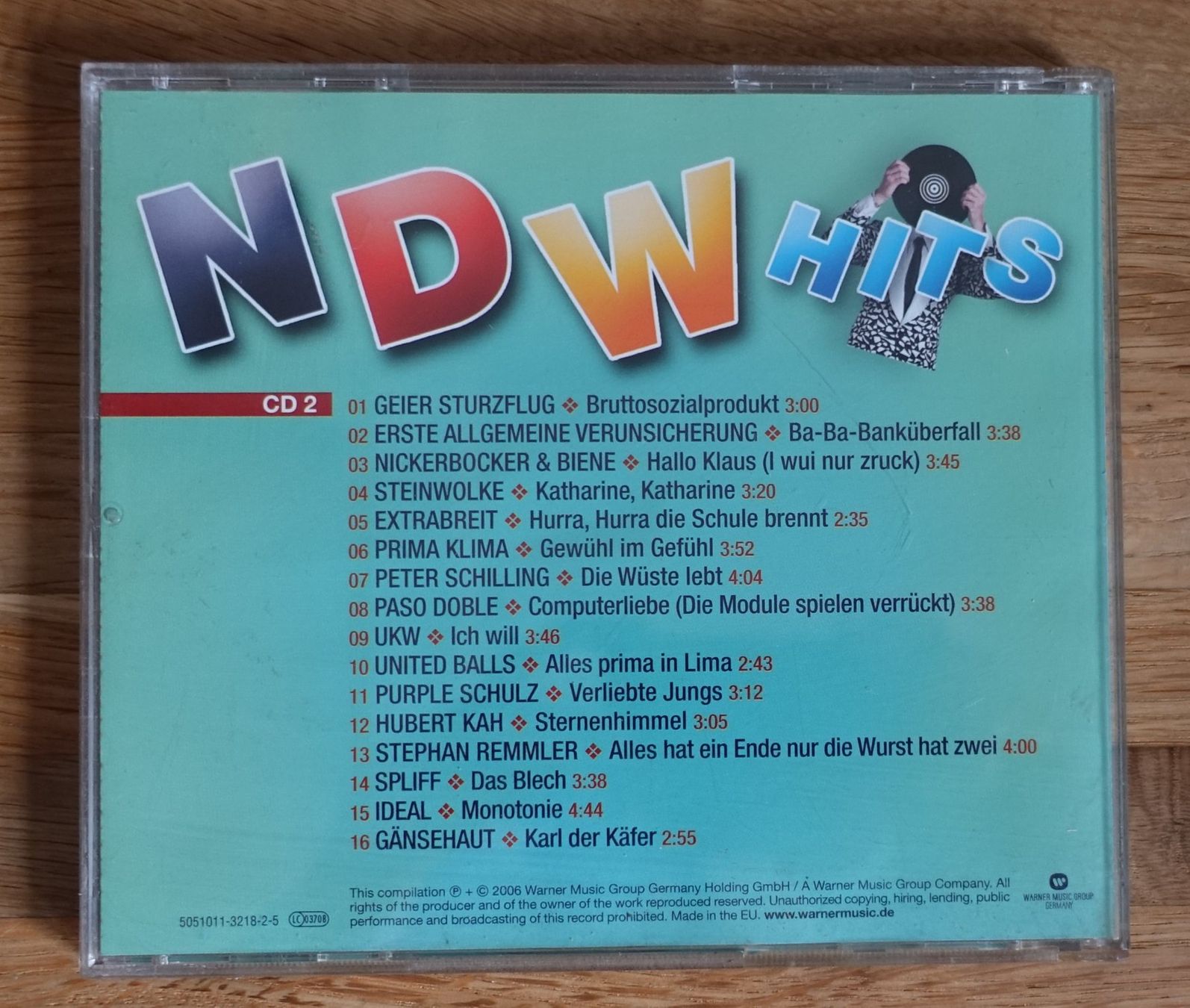 CD: NDW Hits - CD 2 - F16 – Usato da Sessa venduto da fraenklishop 1