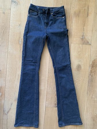 Jean 34 taille haute évasée MASSIMO DUTTI