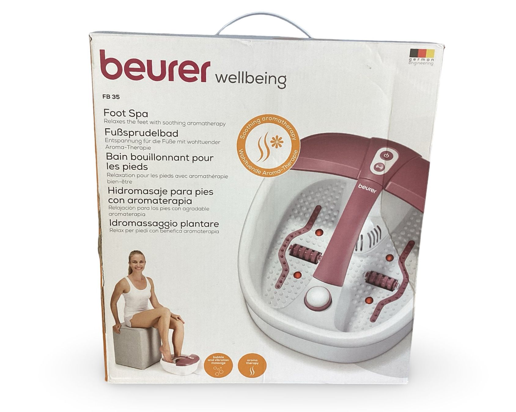 Beurer Dispositivi per massaggi: BEURER Fusssprudelbad – Nuovo (secondo la descrizione) da Zürich venduto da Restwert_Zuerich 3