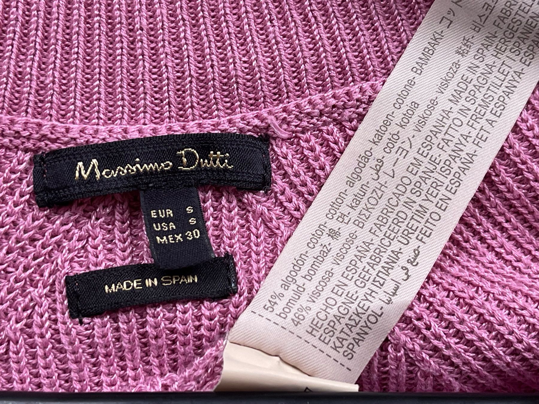 Massimo Dutti Pulls & Sweat-shirts: MASSIMO DUTTI  M L/NP85CHF 54% cotton Pullover – Neuf (Voir description) à Kölliken par Prscoo 4