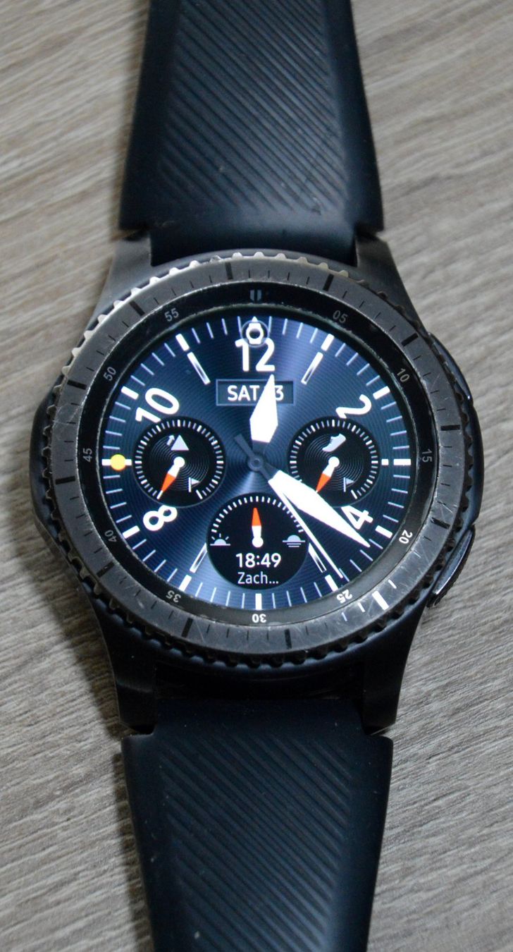 Samsung Smartwatch: Smartwatch Samsung Gear S3 Frontier 46 mm – Usato da Collonges venduto da arashee 4