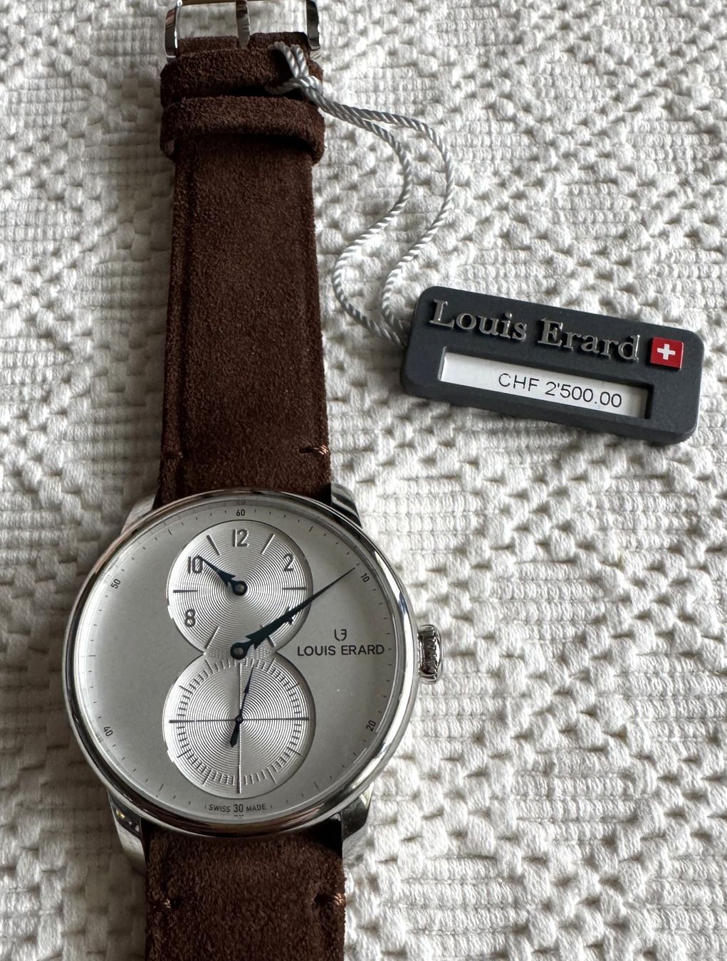 Louis Erard Orologi: Louis Erard Regulateur Excellence, Automatisches Uhrwerk – Nuovo e nell'imballaggio originale da Hombrechtikon venduto da Harosa 2