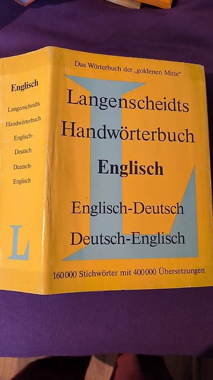 Libri: Handwörterbuch Englisch – Usato da Birmenstorf AG venduto da R_C_B 1