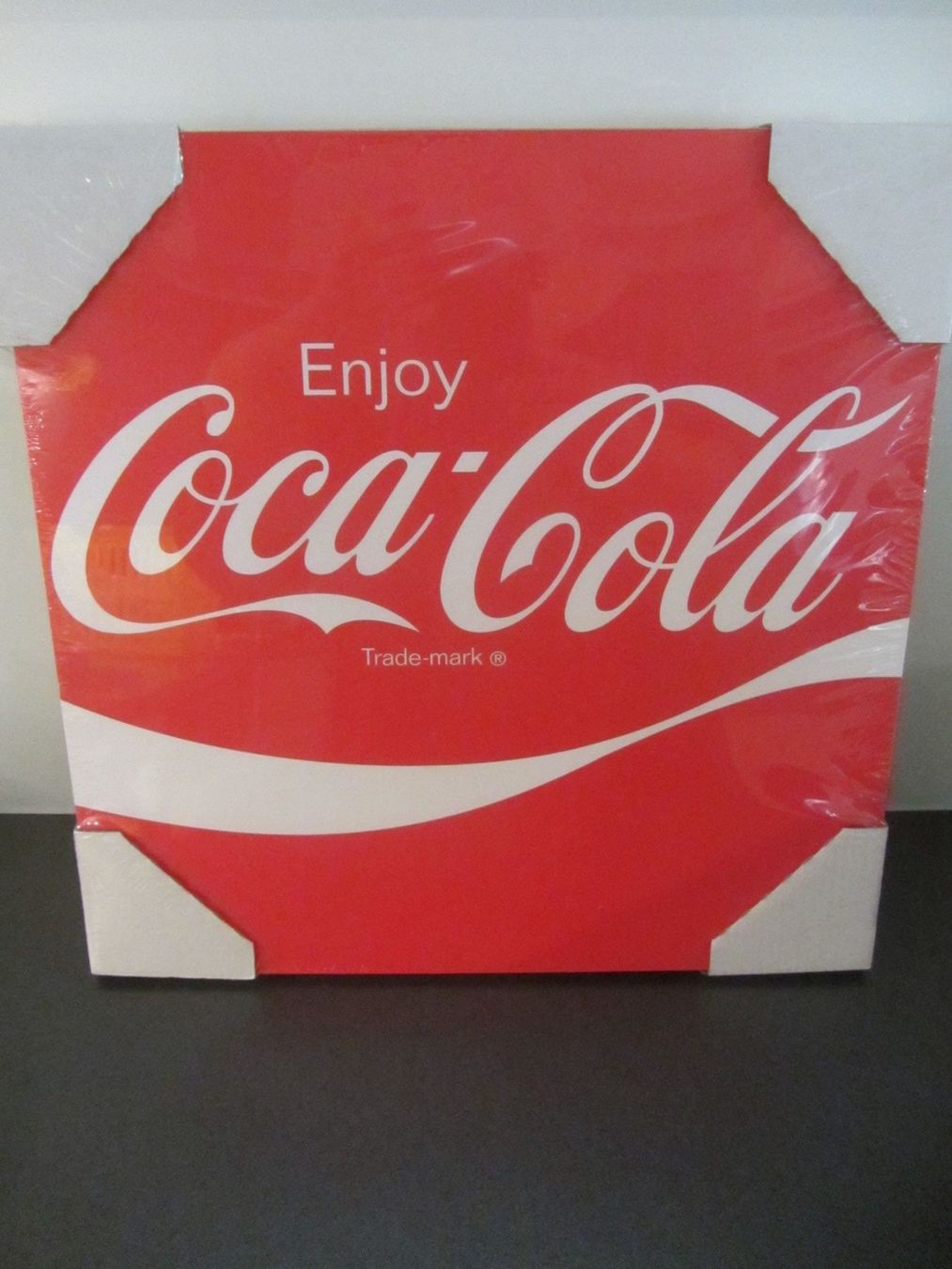 Tutte le decorazioni: Holzbild Coca-Cola 28.5 cm – Nuovo e nell'imballaggio originale da Egliswil venduto da chroetli22