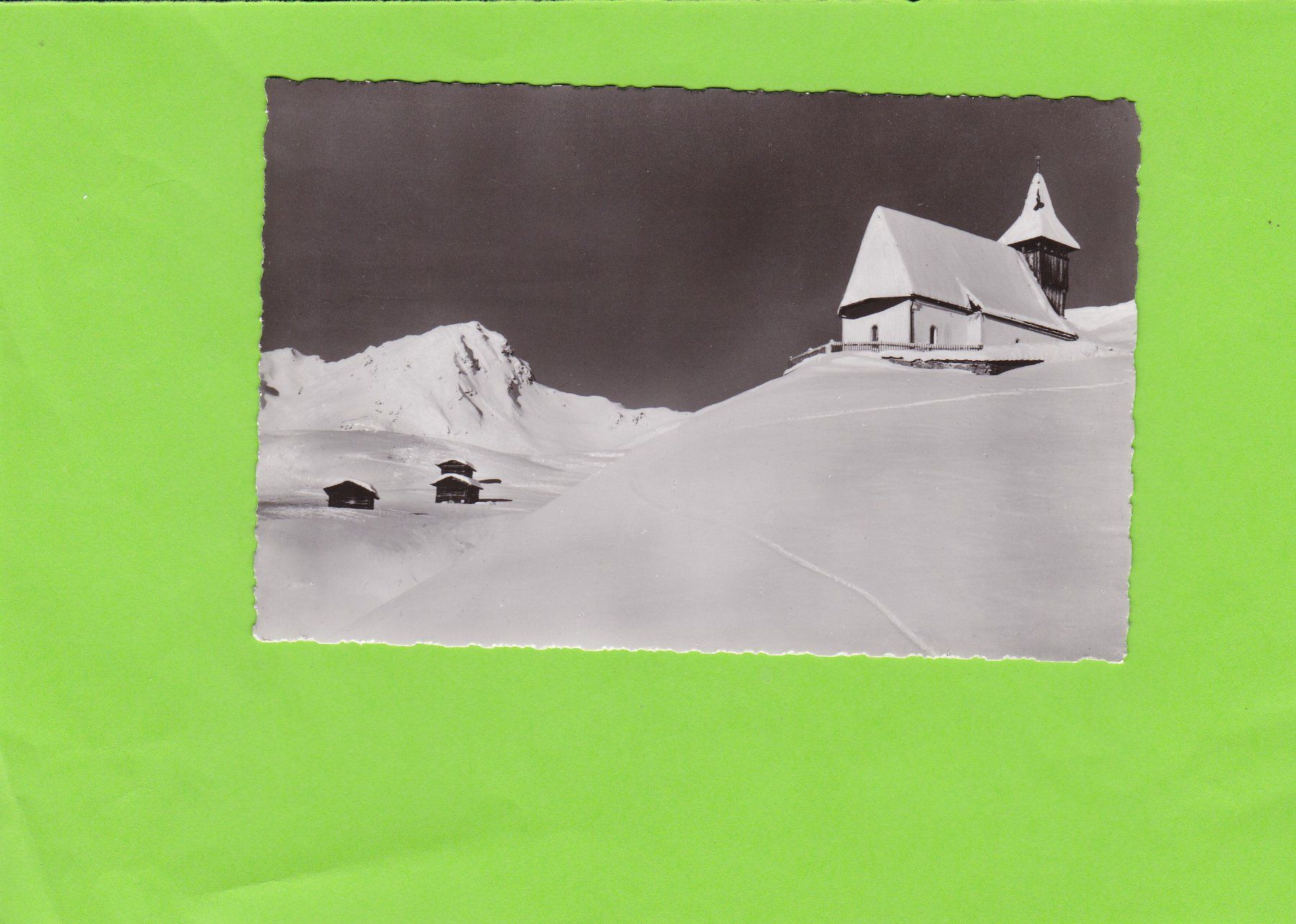 Cartes postales: Chapelle aux environs d'Arosa – D'occasion à St. Peterzell par neckertal