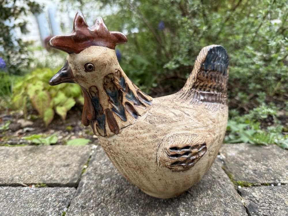Deko Huhn Keramik Gross