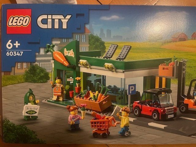 Lego Baukästen: Lego City Supermarkt 60347: Komplett! – Gebraucht aus Zürich von Klawitter