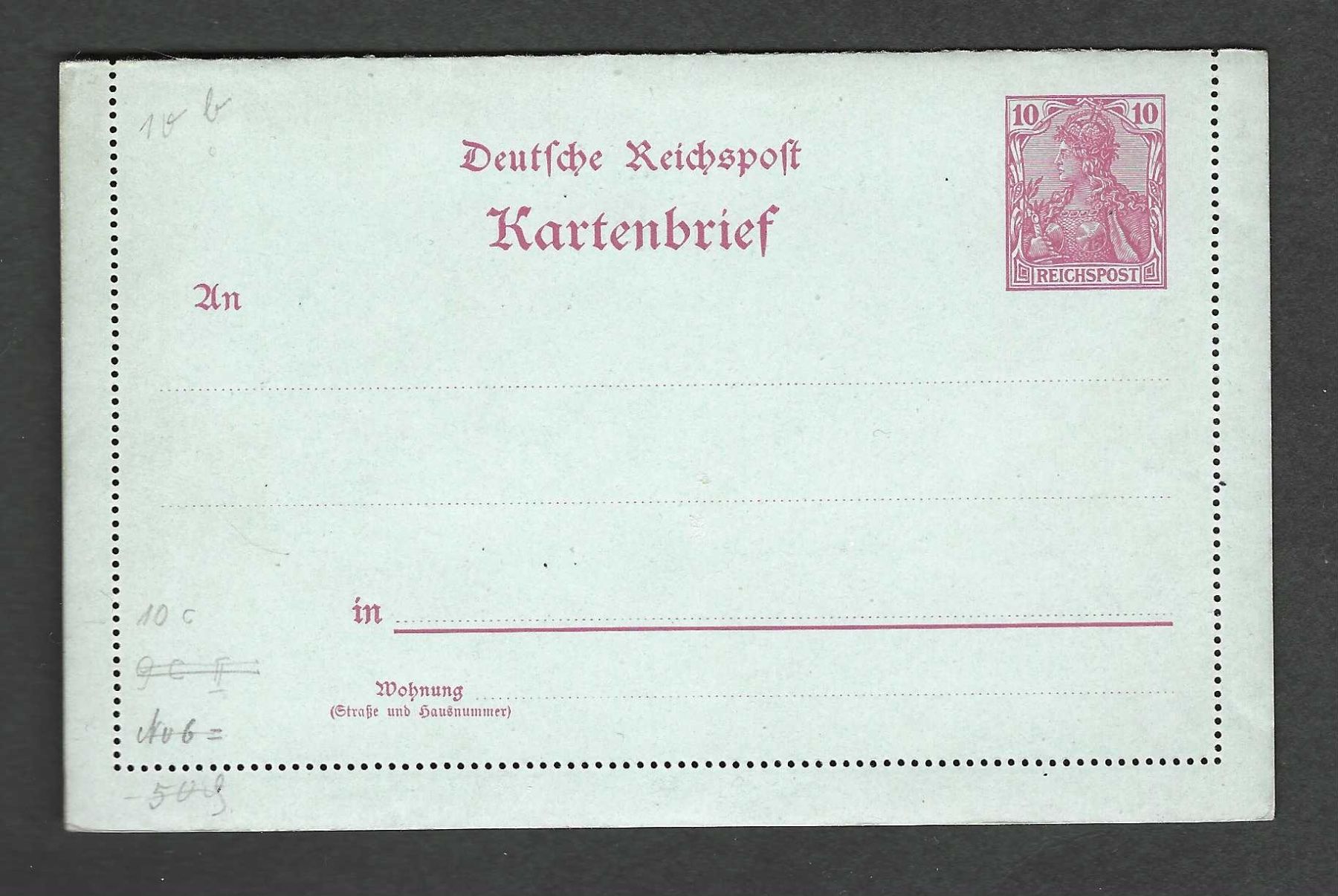 Tutti i francobolli: Deutsches Reich 1 Karte – Nuovo (secondo la descrizione) da Koblenz venduto da Markenhimmel
