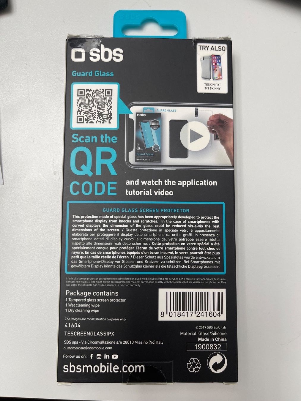 Apple Telefoni cellulari / Smartphones: IPhone X,XS,11Pro Guard Glass 9H – Nuovo (secondo la descrizione) da Ehrendingen venduto da Sansav 1