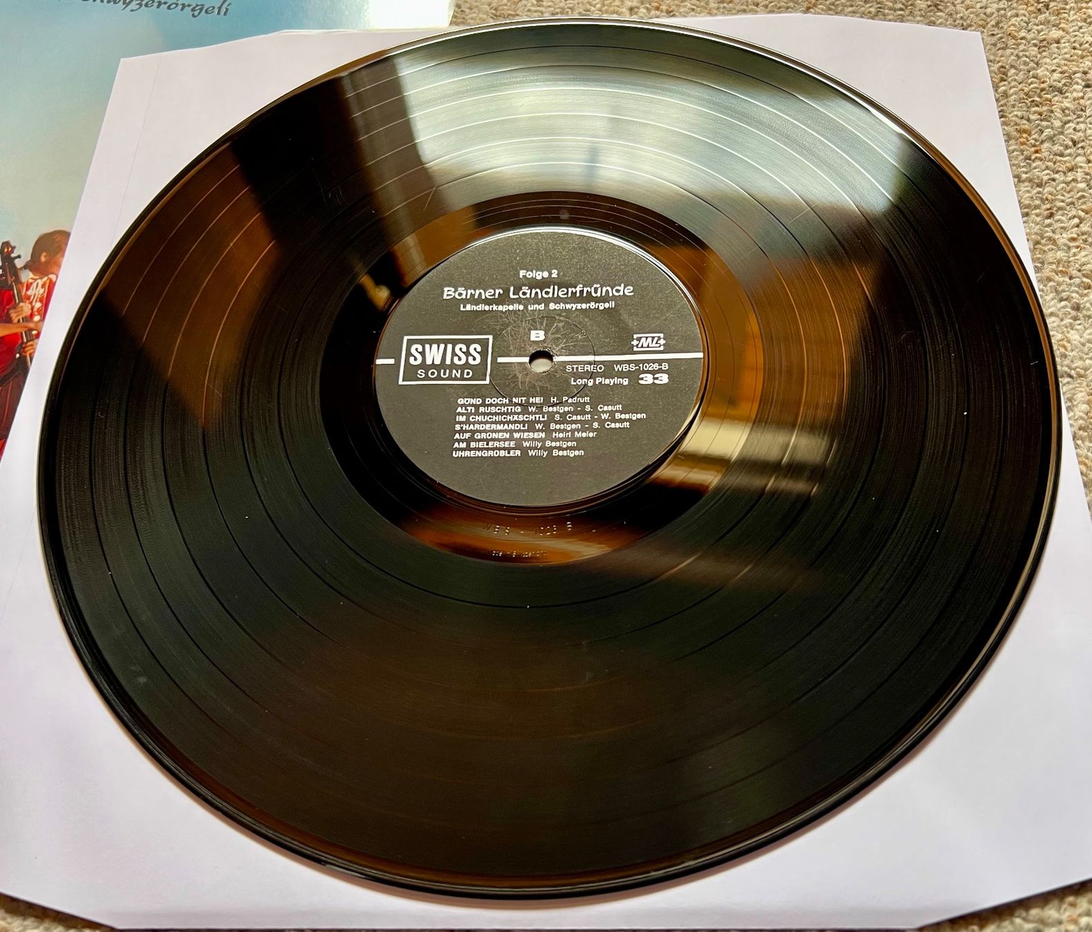Dischi in vinile: Bärner Ländlerfründe Folge 2 LP GEWASCHEN – Usato da Unterseen venduto da vinylmore 1