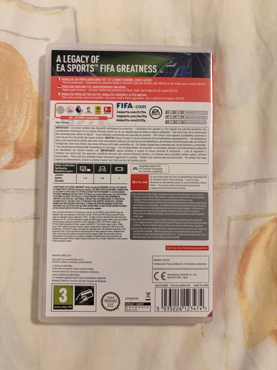 Jeux: FIFA 20 Spiel – D'occasion à Roggwil TG par Cernix 1