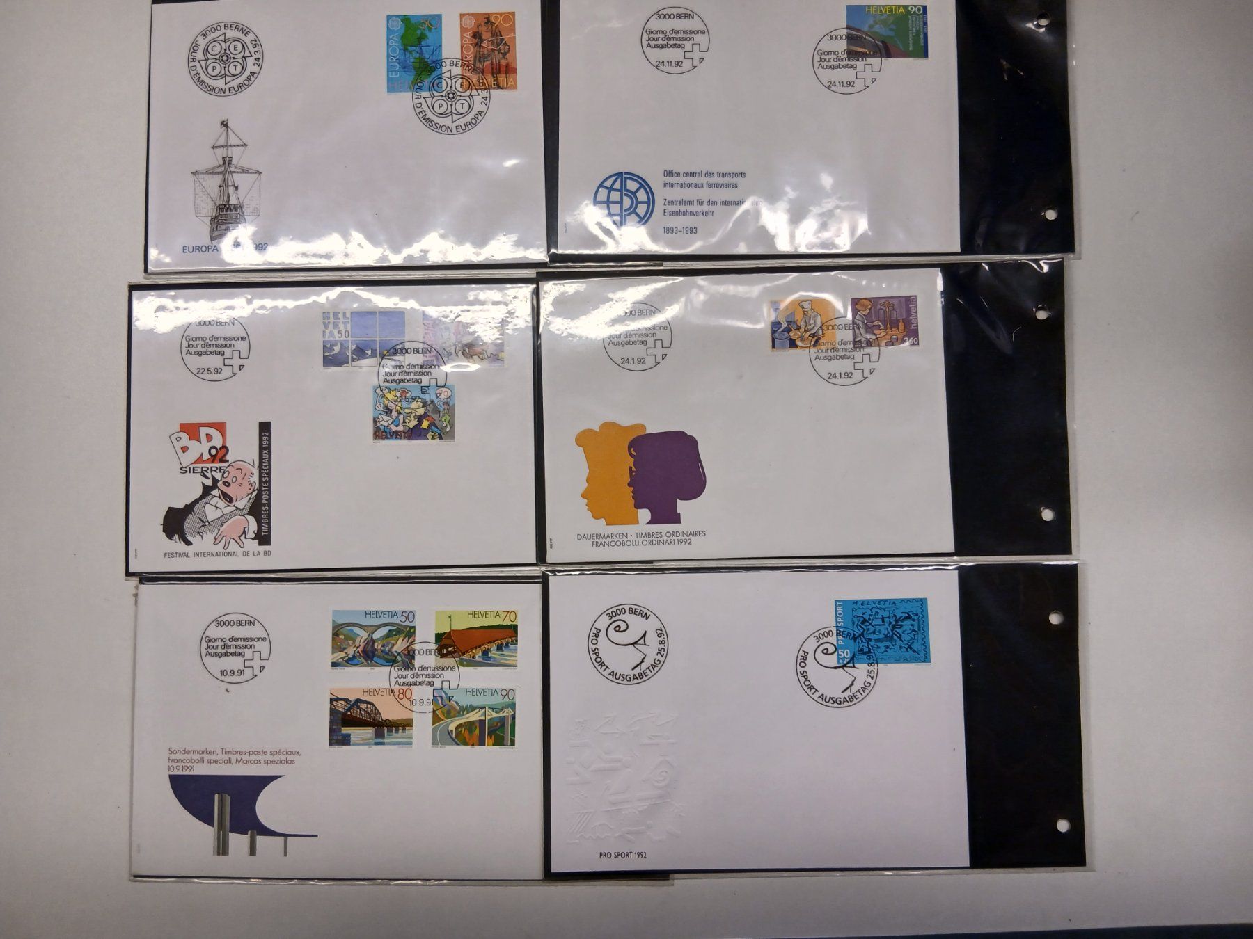 Tutti i francobolli: Briefmarken Ersttagsbriefe Sammlung, Top Zustand! – Usato da Sonnental venduto da maec69
