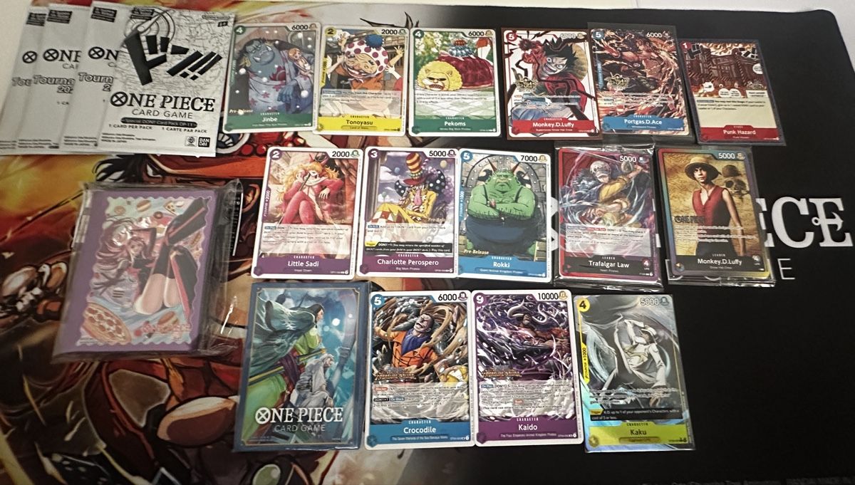 Cartoline: One Piece Card Game diverse PRE RELEASE Karten und Booster – Usato da Bern venduto da ick_c5wr