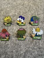 8 A. Vogel Bioforce Pins Blumen Set gepflegt