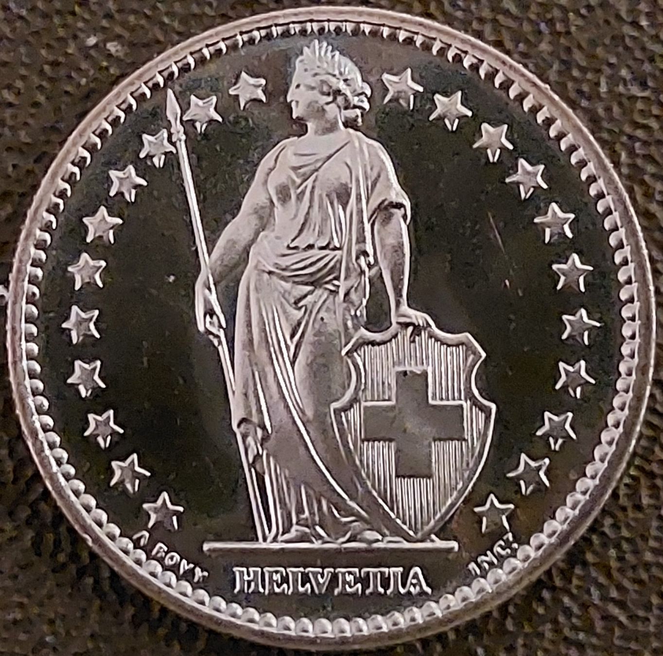 Tutti le monete: 2 Franken 1979 stgl. / aus Münzsatz – Nuovo (secondo la descrizione) da Arch venduto da coinsandmore 1