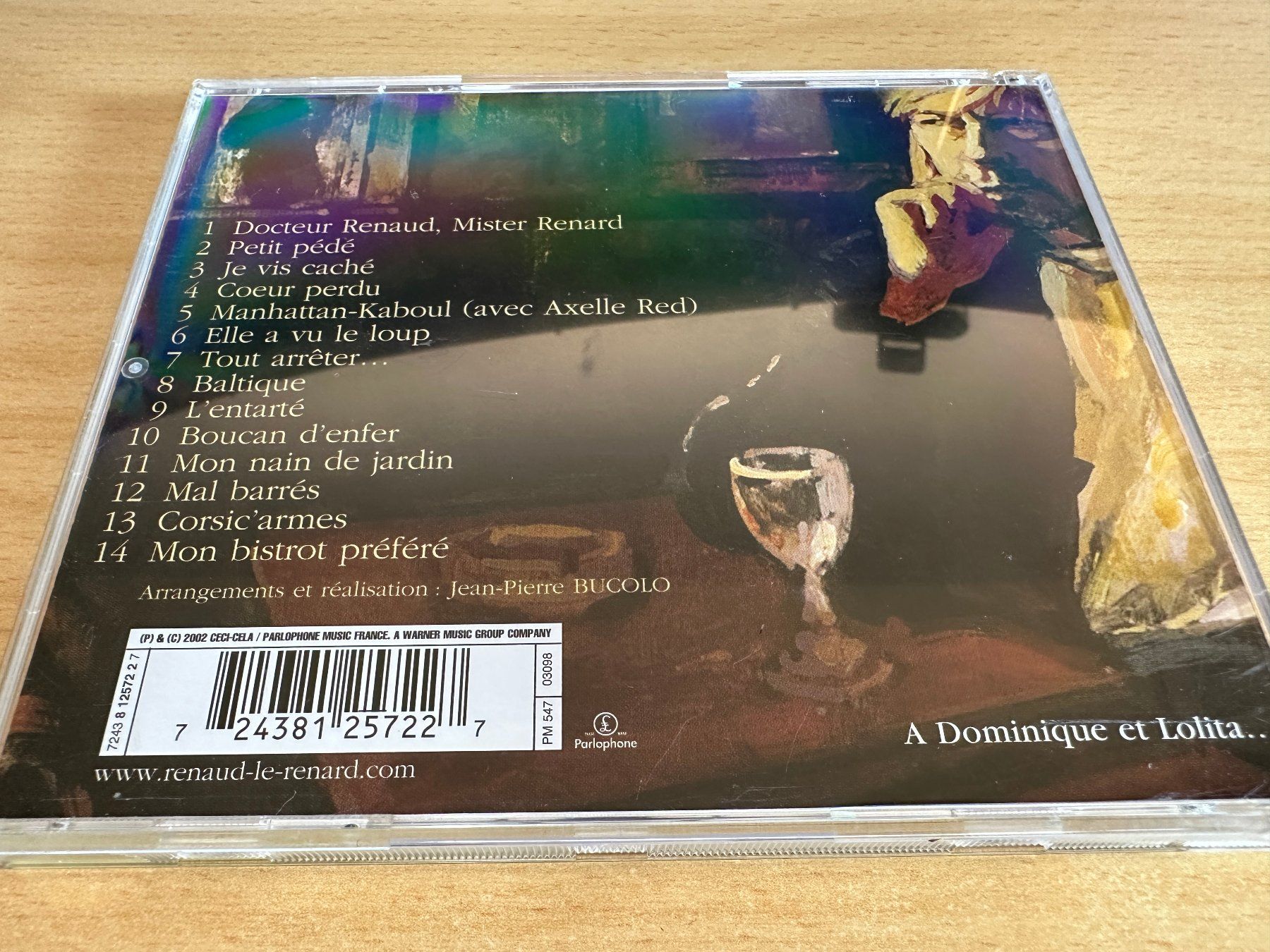 CDs: Renaud – Boucan D'Enfer – Gebraucht aus Rikon im Tösstal von Alpenmutz 1