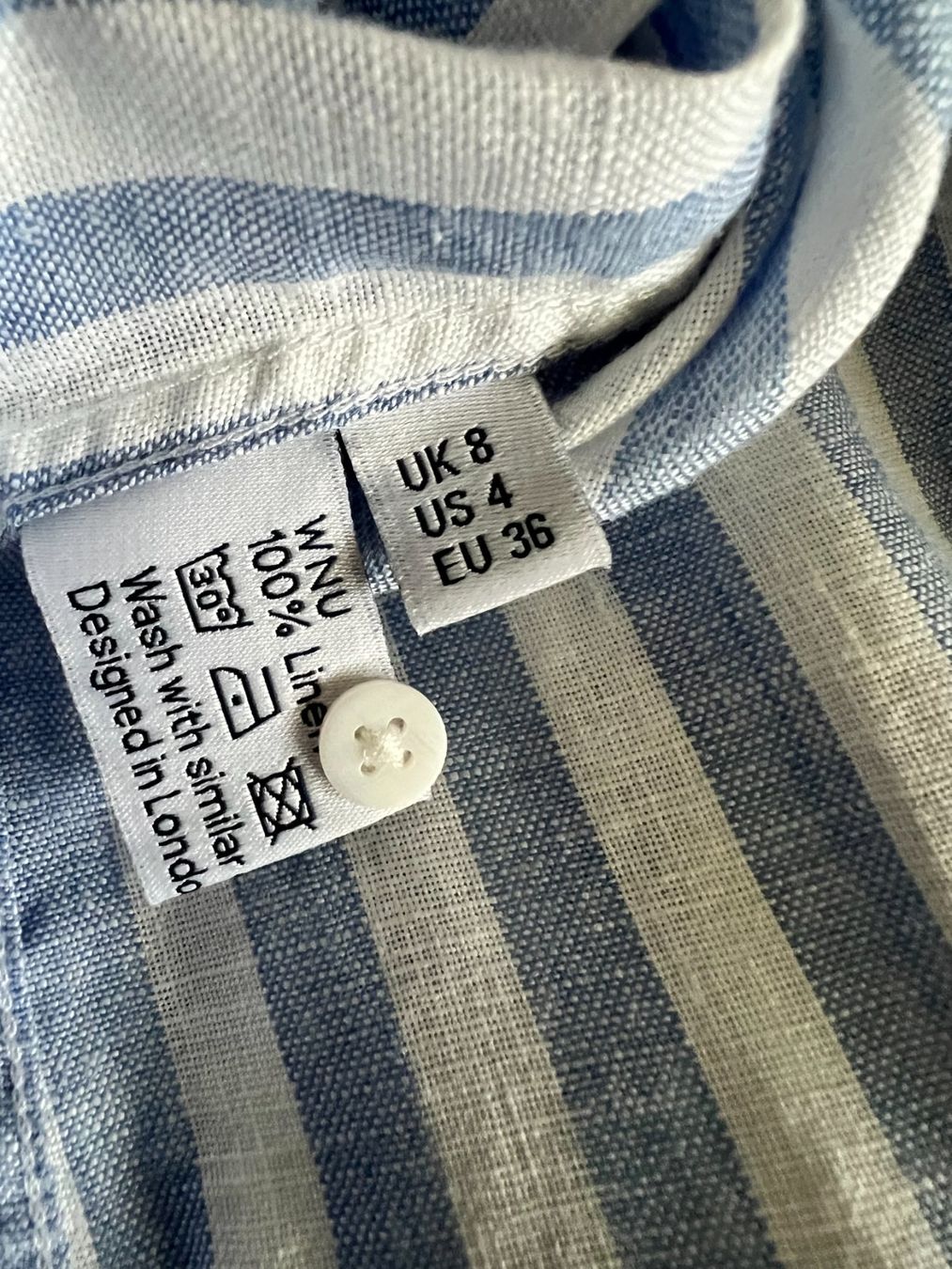 Blusen: Leinen Shirt von 'With Nothing Underneath' – Neu (gemäss Beschreibung) aus Zürich von vslatt 4