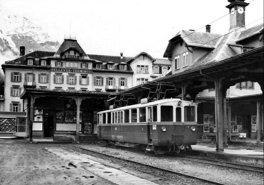 Cartes postales: ENGELBERG Bahnhof mit Bahn – Neuf (Voir description) à Jona par philajona