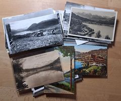 Lot mit ca. 90 Ansichts- und Postkarten aus dem Ägerital