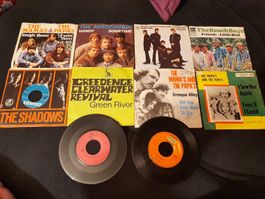 Lot 10x 7" Vinyl Singles Pop Rock Garage 1963 bis 68