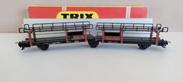 Trix-Express H0-Autotransportwagen|Art.3463|m. Gebrauchssp. 
