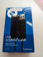 USB 3.0 Optical Cable 10m by Corning, gebraucht
