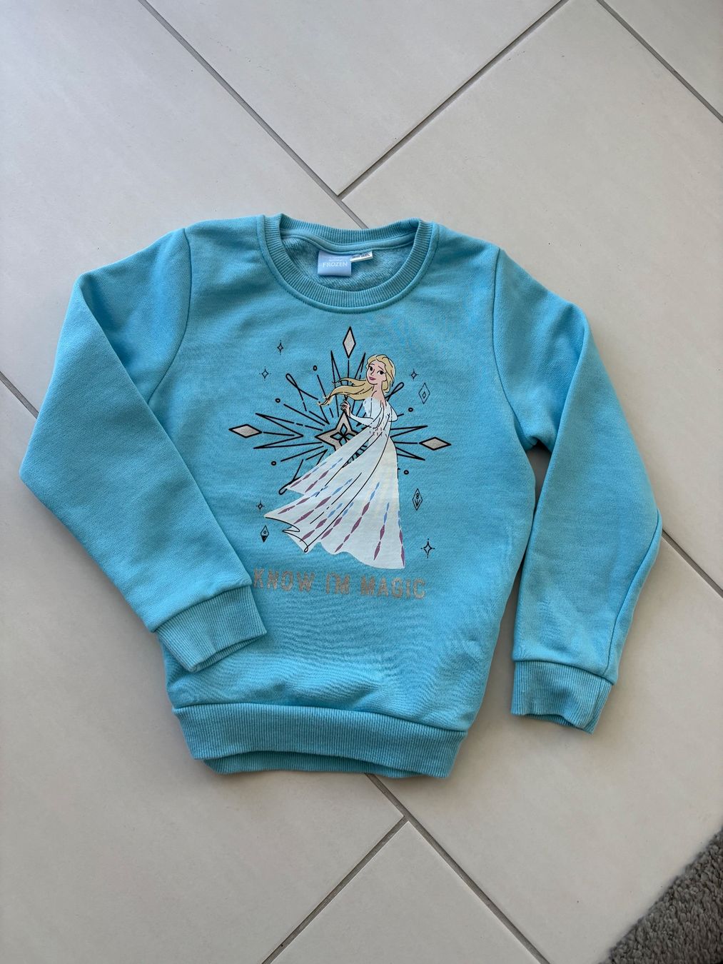 Maglioni & Felpe: Sweatshirt Pullover Gr. 110/116 Disney Elsa – Nuovo (secondo la descrizione) da Bergdietikon venduto da Utiger55