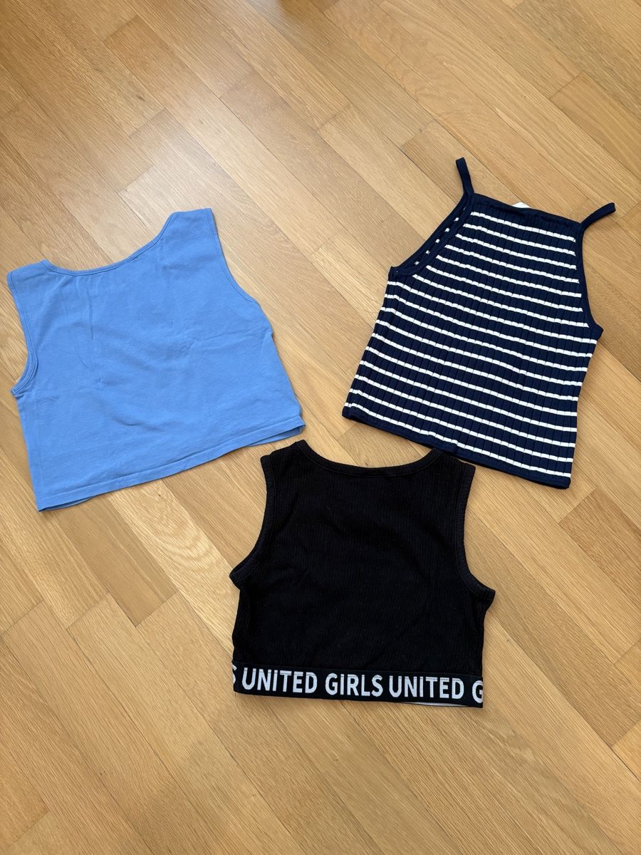 Lotti & Set di vestiti: 3er Set Tops Grösse ca. 146/158  – Usato da Küssnacht am Rigi venduto da icbicb 7