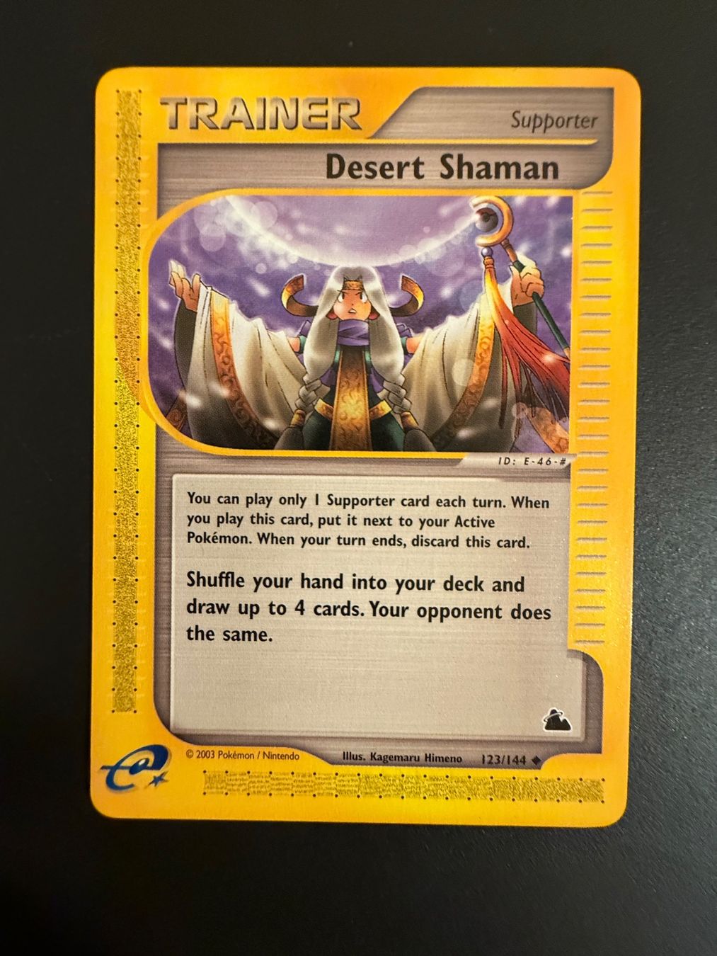 Pokémon Sammelbilder & Trading cards: Desert Shaman 123/144 Skyridge – Gebraucht aus Zürich von pokemon_cards
