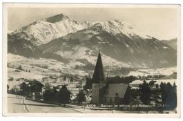 AK Saanen im Winter 1925