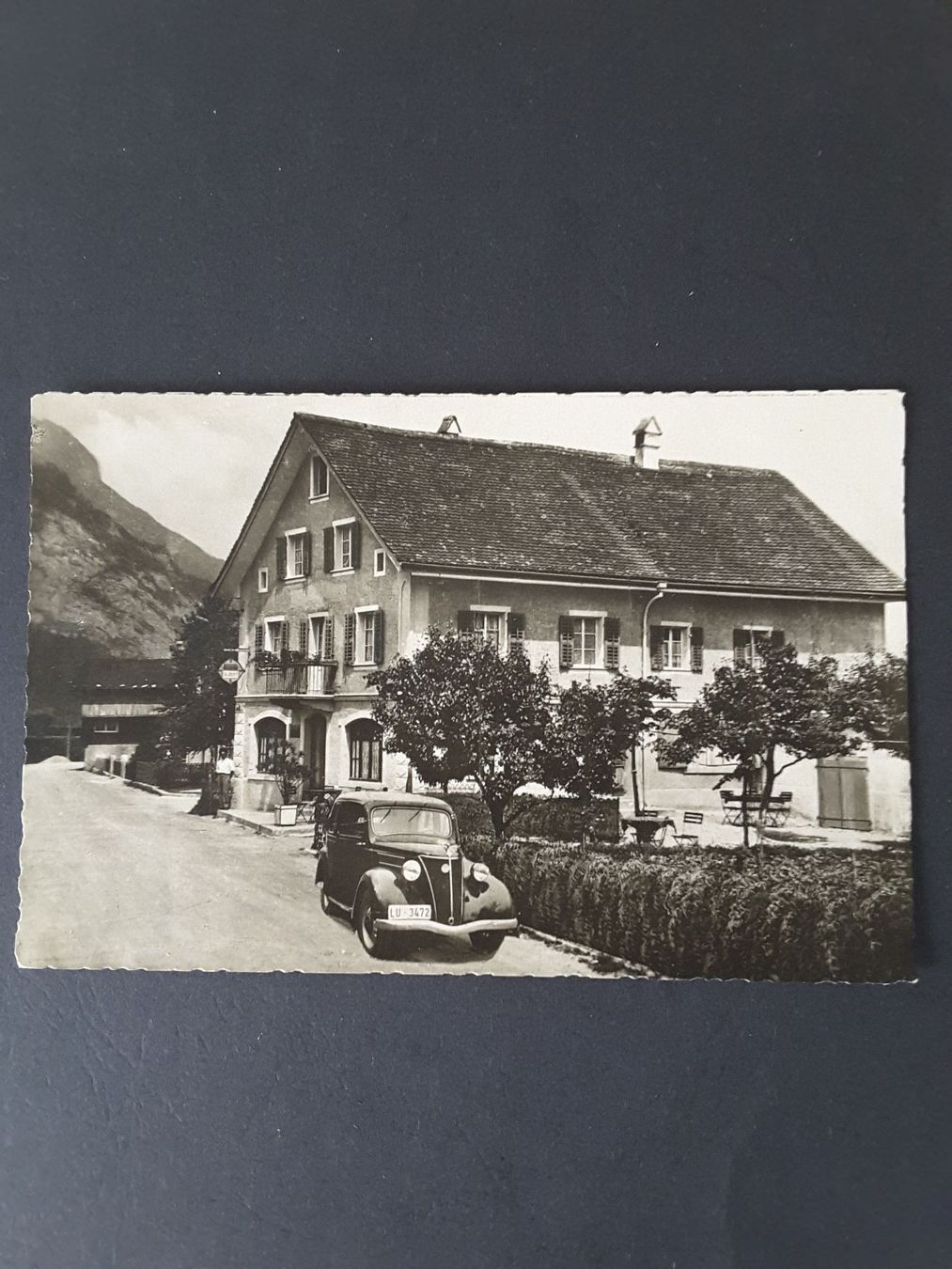 Cartoline postali: AK Gasthaus Albert Erstfeld Uri,Oldtimer – Usato da Reichenburg venduto da Pipo-67