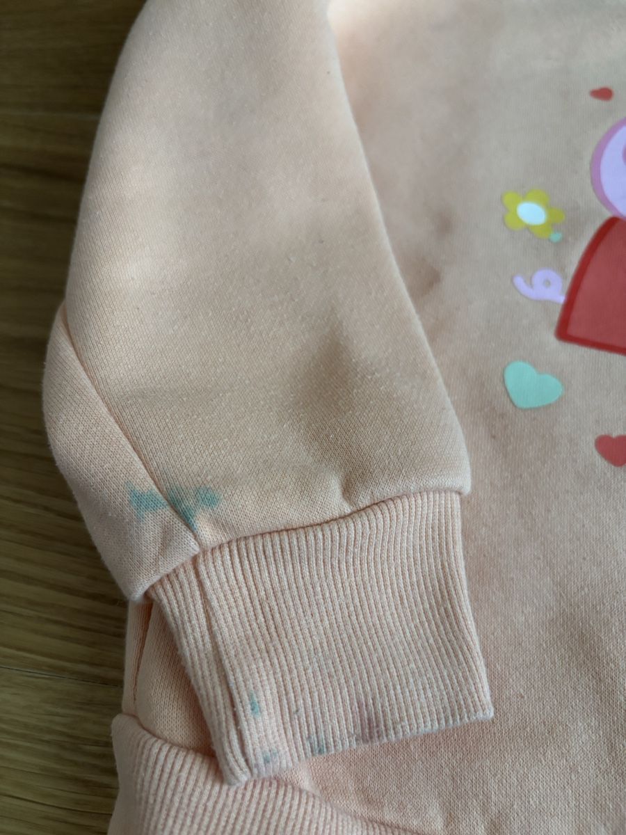 Maglioni & Felpe: Kinder Pullover Peppa Pig rosa Grösse 110 Flecken – Usato da Jegenstorf venduto da Annina0506 1