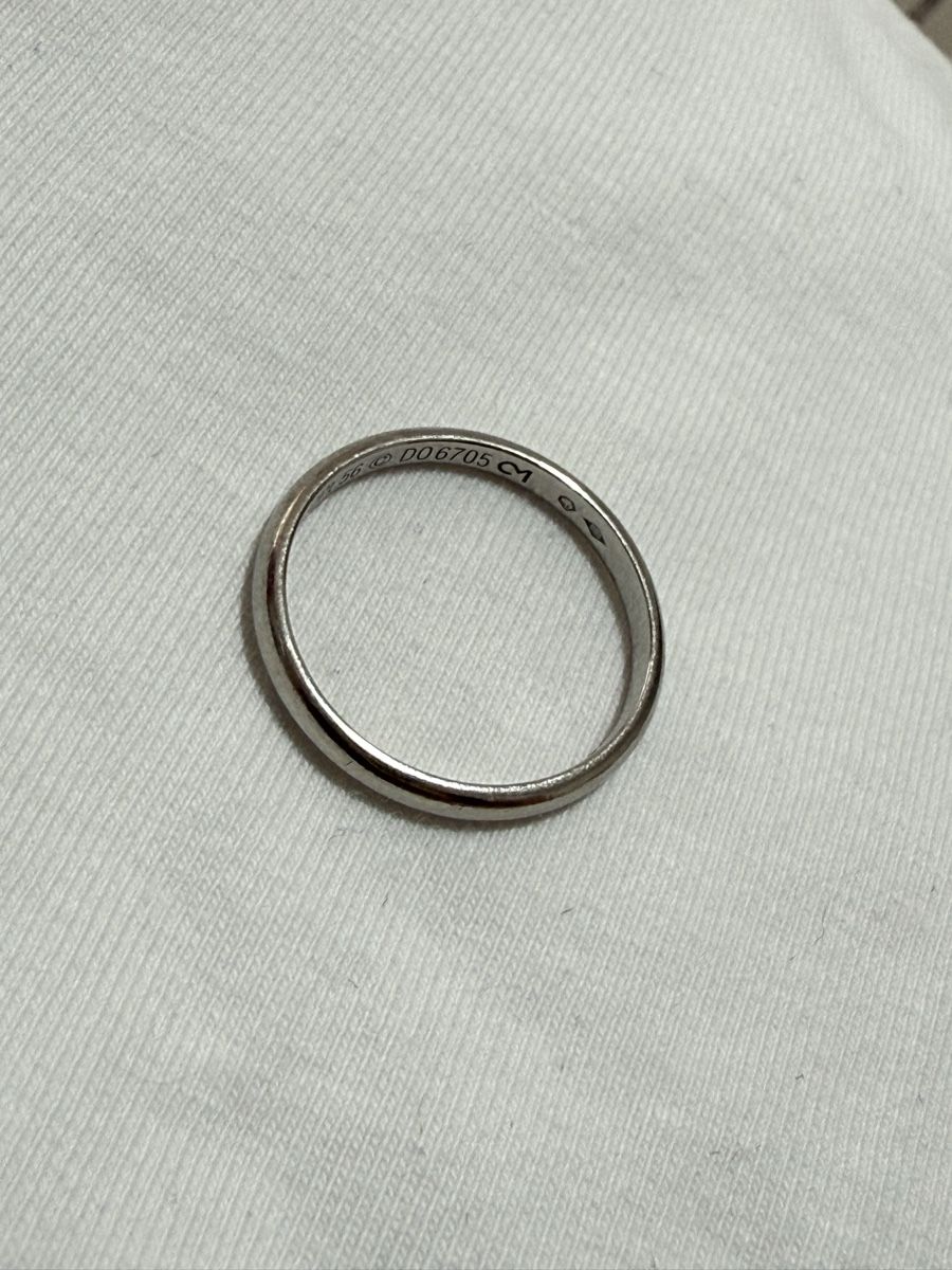 Cartier Anelli: Cartier Ring Platin Grösse 56 – Usato da Frauenfeld venduto da mulo12345 3
