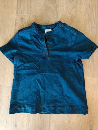 Sézane Jeansbluse, Gr. 40, einmal getragen
