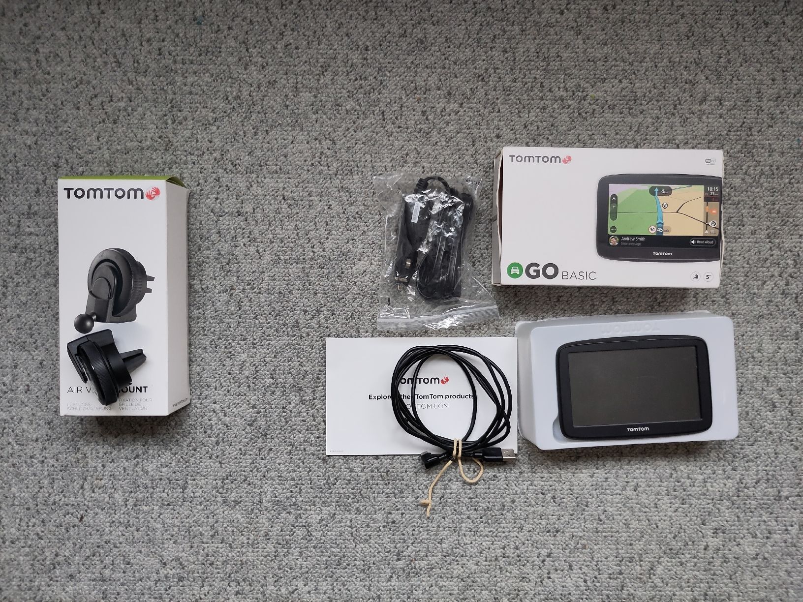 Tomtom Navigationsgeräte: TomTom GO Basic Navi Europa Lifetime Maps – Gebraucht aus Uster von Gaston011