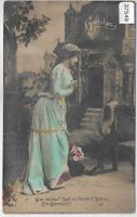 Gretchen als junge Frau - coloriert