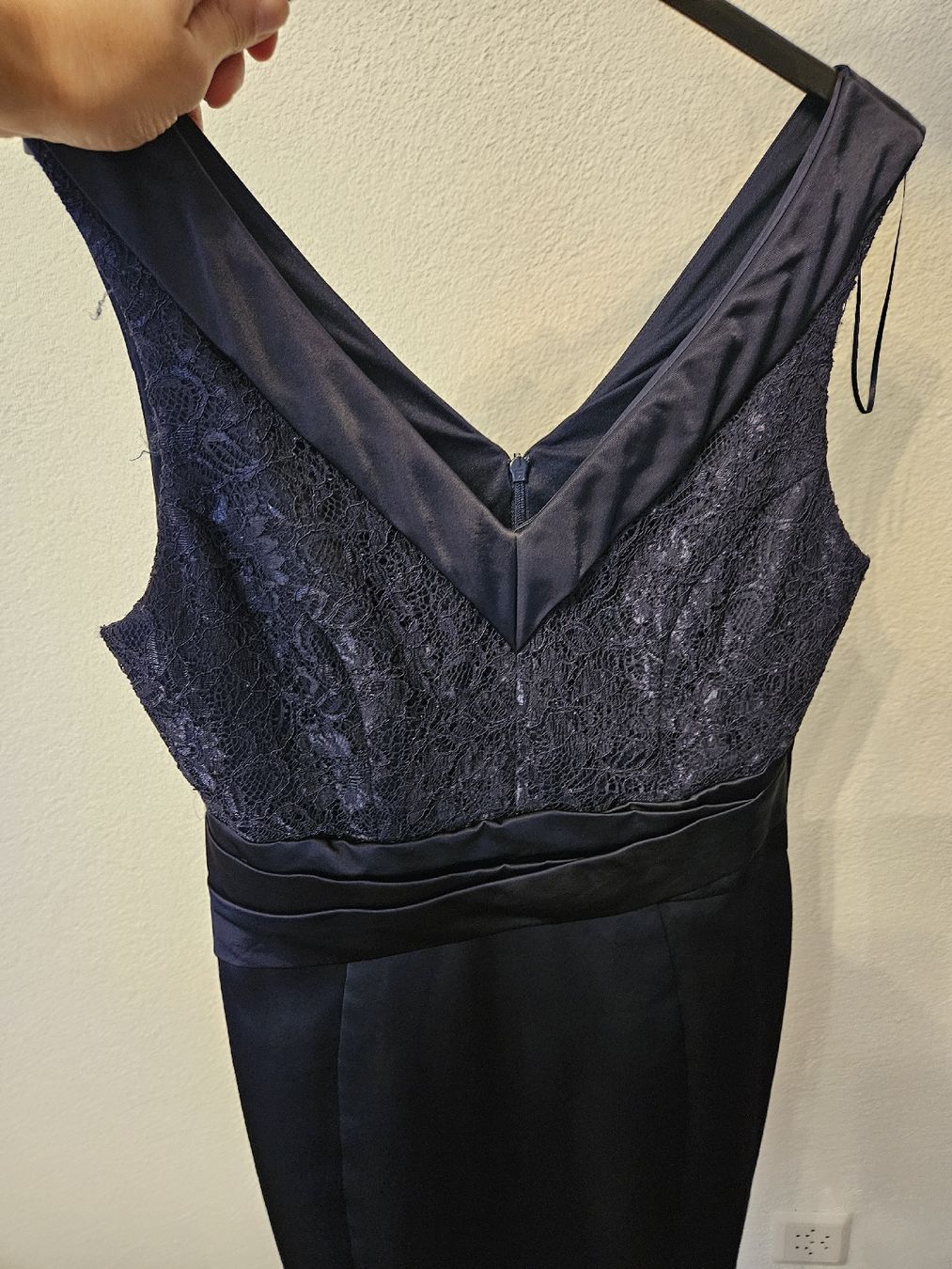 Vestiti: Elegantes Etuikleid, Gr.38, dunkelblau – Usato da Buchs ZH venduto da Solletico 2