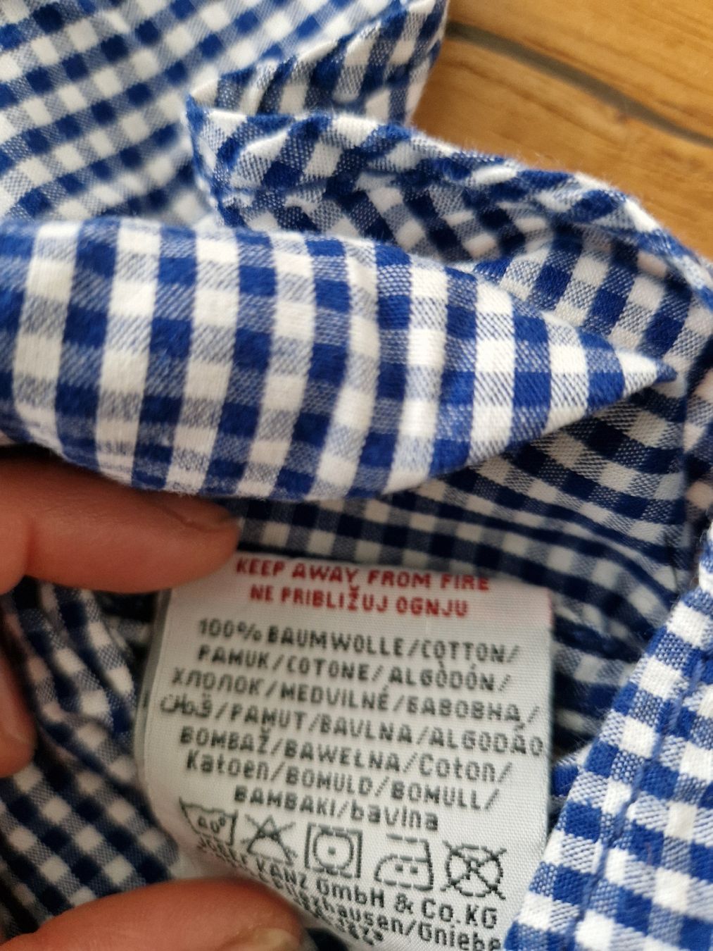 Camicie, T-shirt & Polo: Hemd Baumwolle Grösse 116 – Usato da Eschenbach SG venduto da SanFranciscoCalifornia 2