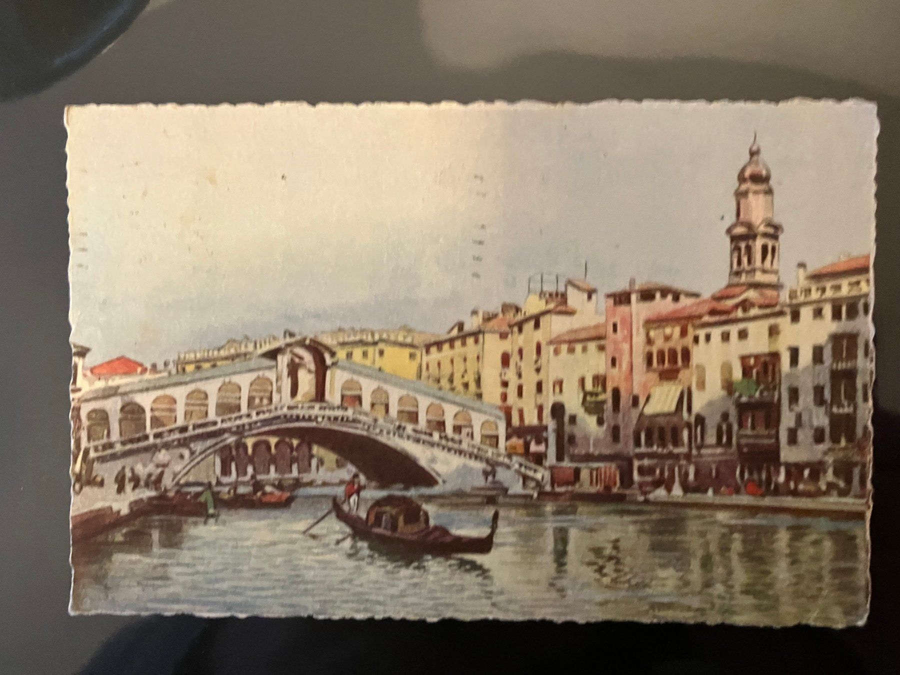 Cartoline postali: Ansichtskarte Venedig – Usato da Bolligen venduto da Isebo