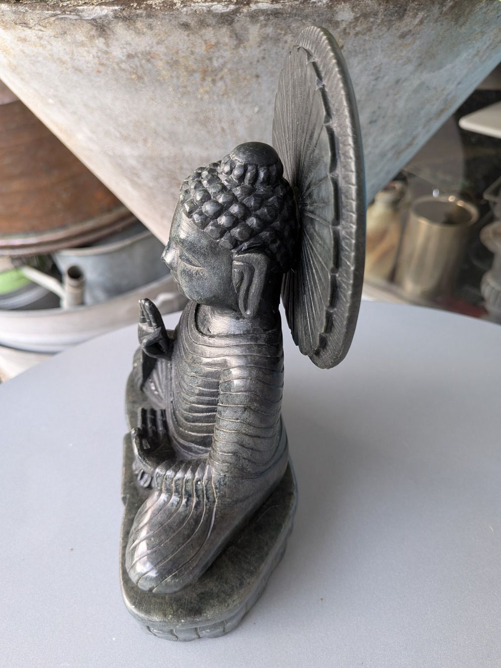 Sculptures & Statues: Skulptur Steinfigur Buddha – D'occasion à Emmen par magelan 2