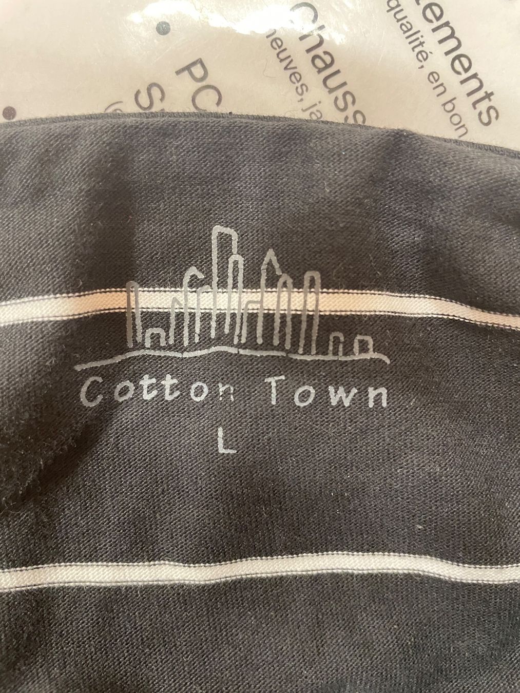 Tops: Cotton town top rayé L – Gebraucht aus Lausanne von PlusValue_Lausanne 2