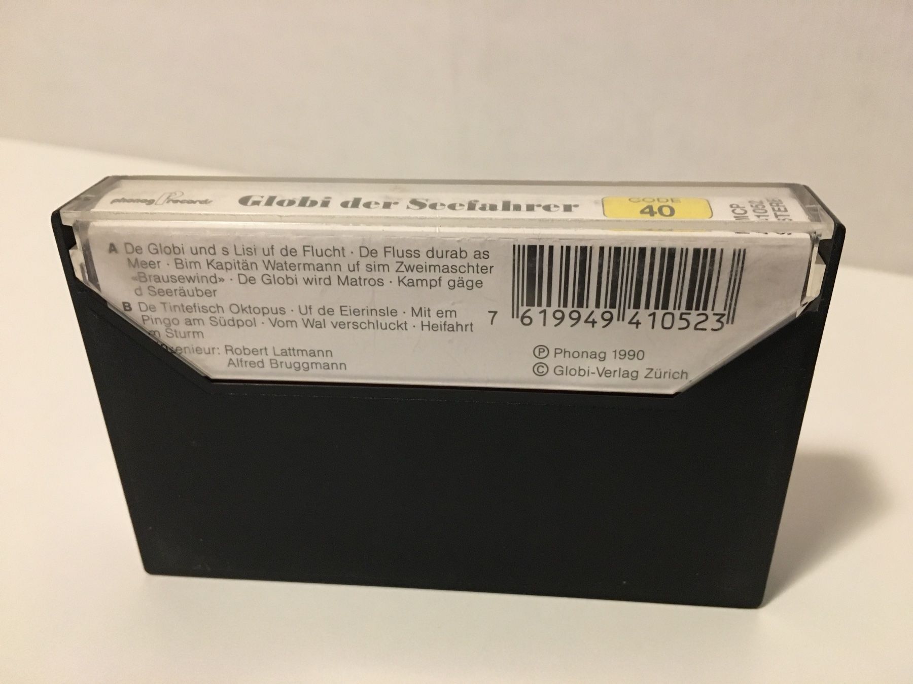 Musicassette: Globi der Seefahrer  - Phonag - 1990 – Usato da Andwil SG venduto da Rainboli 3