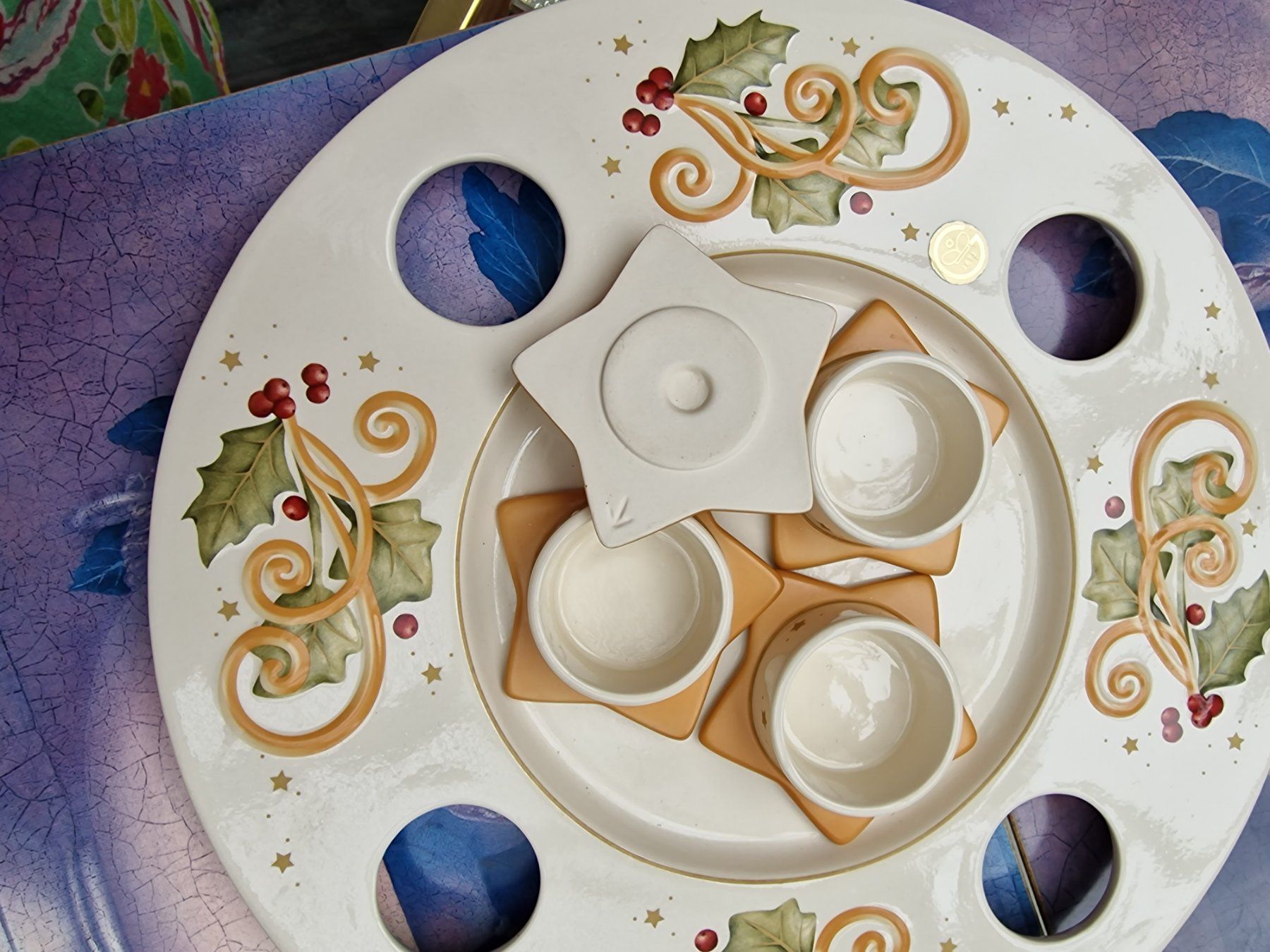 Globus Tutte le decorazioni: Goebel Adventskranz Teller 32.5cm – Usato da Oberglatt ZH venduto da Alischa1 2