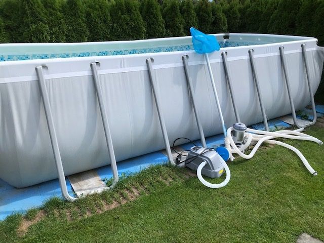 Swimmingpool Bestway gebraucht, 11500 Liter Kaufen auf Ricardo