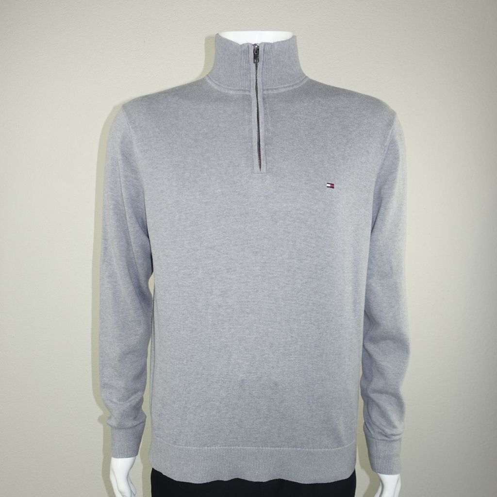 Tommy Hilfiger Pullover & Sweatshirts: Tommy Hilfiger Zip-Pullover Grösse L – Gebraucht aus Bülach von secondo. 1